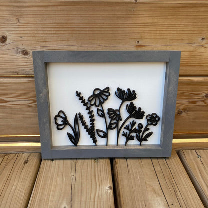 Wildflower | Wood Sign