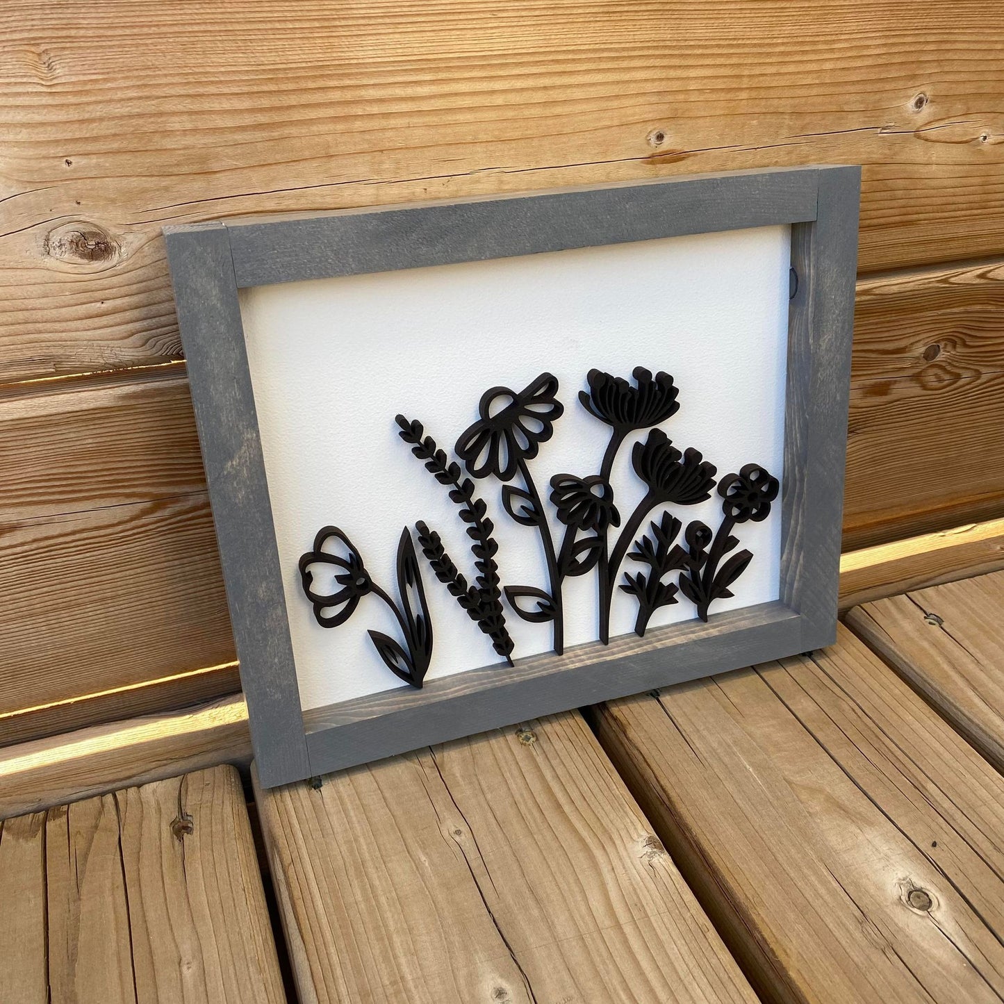 Wildflower | Wood Sign