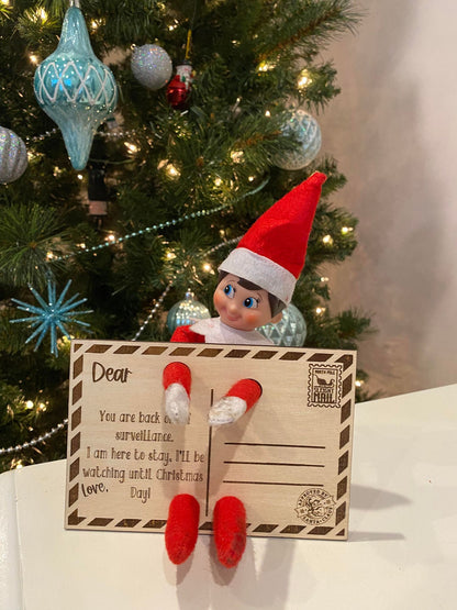 Wooden Elf Postcard