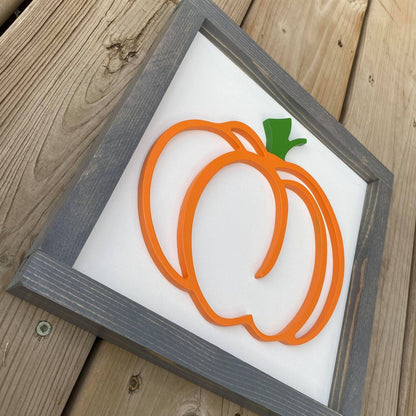 Pumpkin | Wood Sign