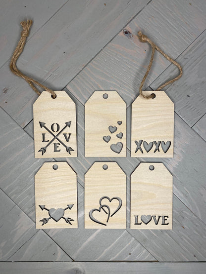 Hearts Gift Tag